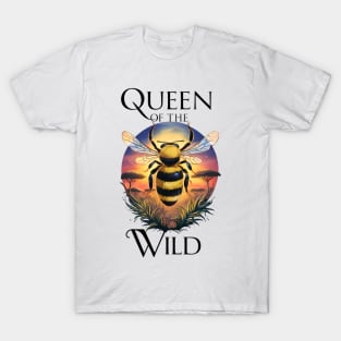 Majestic Bee: Queen of the Wild T-Shirt